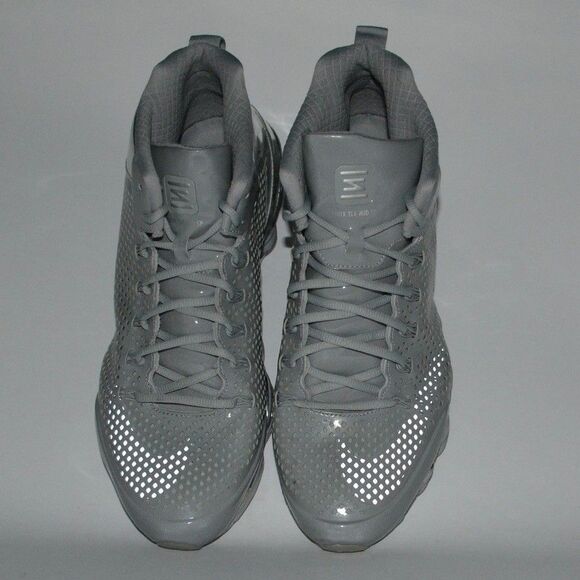 Nike Shox TLX Mid SP Flywire Shoes Men Size 13 Silver Chrome Sneakers 677737 003 main image 7